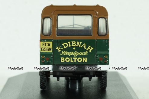 Land Rover Lightweight Hard Top Fred Dibnah, 43LRL006, Oxford 1:43