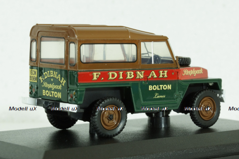 Land Rover Lightweight Hard Top Fred Dibnah, 43LRL006, Oxford 1:43