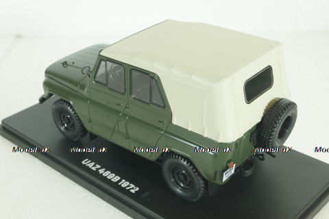 Уаз-469Б, 1972, хаки, Hachette 1:24 Выпуск №33 С журналом!