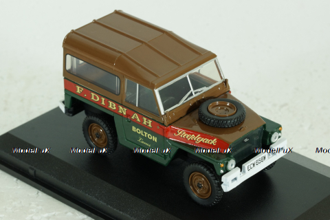Land Rover Lightweight Hard Top Fred Dibnah, 43LRL006, Oxford 1:43