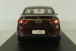 Citroen C4 Sega 2016, brown, Dealer Edition, 1:18