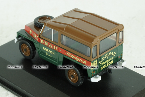 Land Rover Lightweight Hard Top Fred Dibnah, 43LRL006, Oxford 1:43