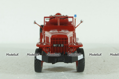 GMC CCKW 353 Tanker Truck 1960  Fire Engine, Camions de Pompiers, Hachette 1:43