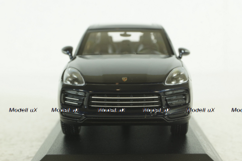 Porsche Cayenne, blue metallic, 2017, 410066300, Minichamps 1:43
