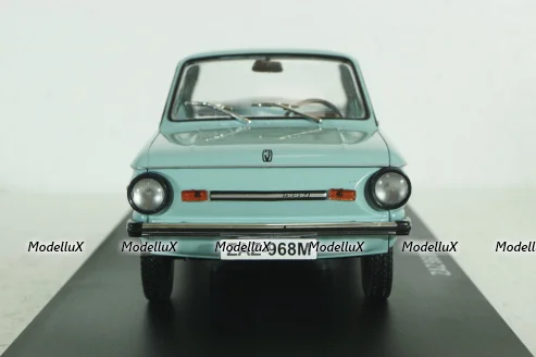 Заз-968М 1979, голубой, Hachette 1:24 Без зеркала!