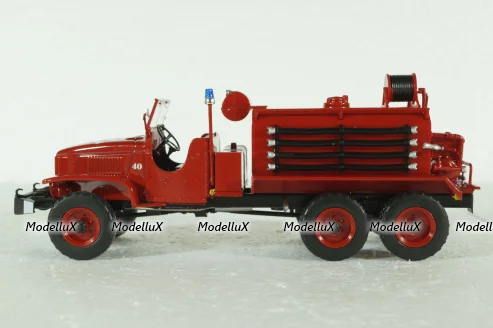 GMC CCKW 353 Tanker Truck 1960  Fire Engine, Camions de Pompiers, Hachette 1:43