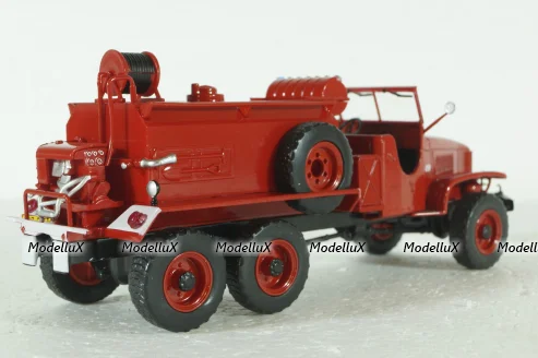 GMC CCKW 353 Tanker Truck 1960  Fire Engine, Camions de Pompiers, Hachette 1:43