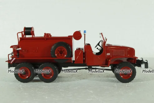 GMC CCKW 353 Tanker Truck 1960  Fire Engine, Camions de Pompiers, Hachette 1:43