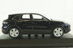 Porsche Cayenne, blue metallic, 2017, 410066300, Minichamps 1:43