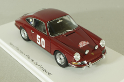 Porsche 911 #50, red, Rally Monte Carlo 1966, S6604, Spark 1:43