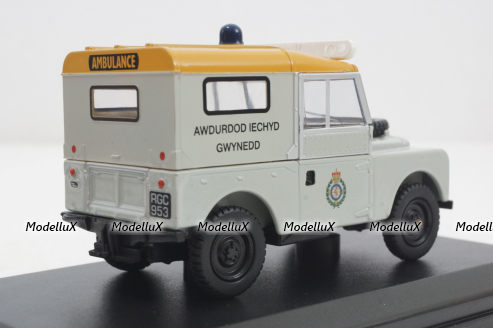 Land Rover 88 Ambulance, 188016, Oxford 1:43