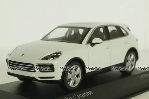 Porsche Cayenne, white, 2017, 410066302, Minichamps 1:43