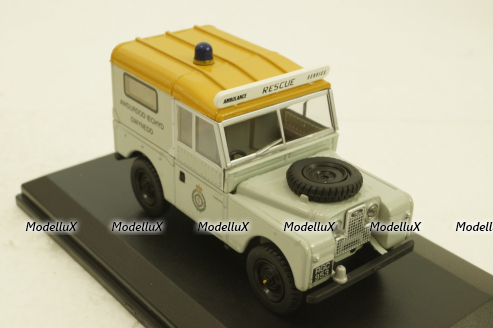 Land Rover 88 Ambulance, 188016, Oxford 1:43