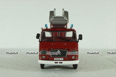 Citroen 450 Oldem 87 Truck Scala 1966, Camions de Pompiers, Hachette 1:43