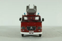 Citroen 450 Oldem 87 Truck Scala 1966, Camions de Pompiers, Hachette 1:43