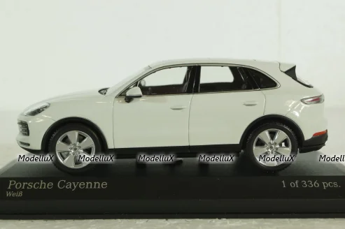 Porsche Cayenne, white, 2017, 410066302, Minichamps 1:43