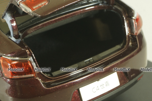 Citroen C4 Sega 2016, brown, Dealer Edition, 1:18