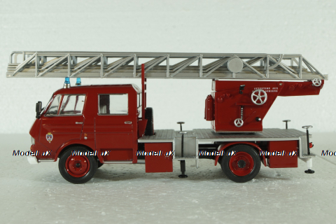 Citroen 450 Oldem 87 Truck Scala 1966, Camions de Pompiers, Hachette 1:43