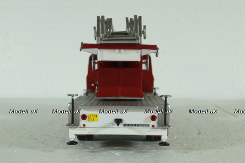 Citroen 450 Oldem 87 Truck Scala 1966, Camions de Pompiers, Hachette 1:43