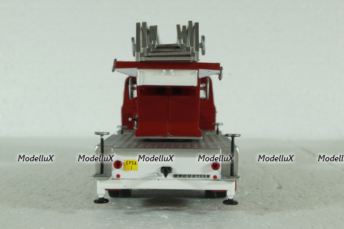 Citroen 450 Oldem 87 Truck Scala 1966, Camions de Pompiers, Hachette 1:43