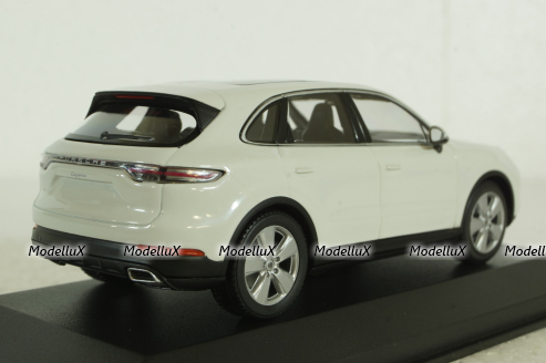 Porsche Cayenne, white, 2017, 410066302, Minichamps 1:43