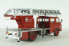 Citroen 450 Oldem 87 Truck Scala 1966, Camions de Pompiers, Hachette 1:43