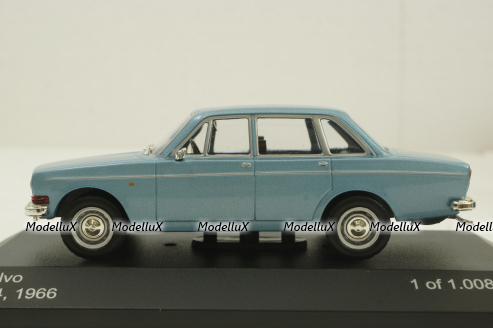 Volvo 144 1966 blue, Whitebox 1:43