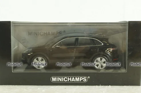 Porsche Cayenne, black metallic, 2017, 410066301, Minichamps 1:43