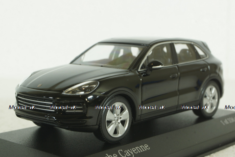Porsche Cayenne, black metallic, 2017, 410066301, Minichamps 1:43