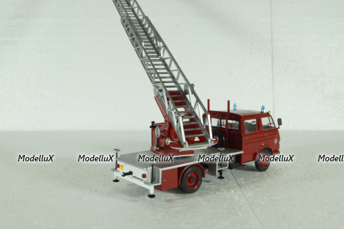 Citroen 450 Oldem 87 Truck Scala 1966, Camions de Pompiers, Hachette 1:43