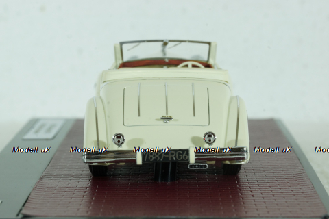 Delage D8S De Villars Roadster 1933, MX50407-031, Matrix 1:43