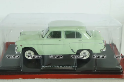 Москвич-403, 1963, салатовый, Hachette 1:24