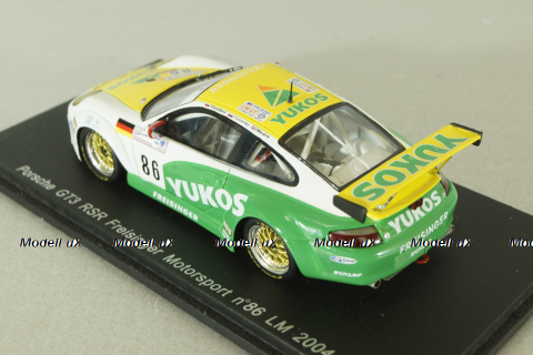 Porsche 911 (996) GT3 RSR #86, Freisinger Motorsport, Le Mans 2004, S0921, Spark 1:43