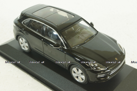 Porsche Cayenne, black metallic, 2017, 410066301, Minichamps 1:43