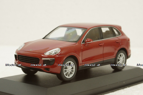 Porsche Cayenne 2014, red, 940063200, Maxichamps 1:43