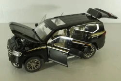 Toyota Land Cruiser 300 2021, black, C0852, Che Zhi 1:18