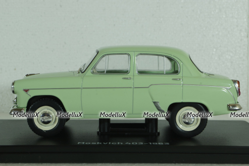 Москвич-403, 1963, салатовый, Hachette 1:24
