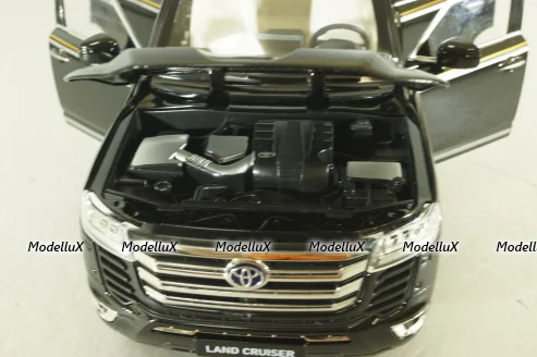 Toyota Land Cruiser 300 2021, black, C0852, Che Zhi 1:18