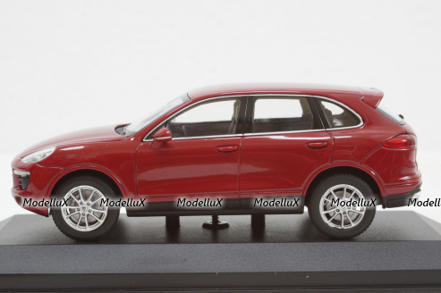 Porsche Cayenne 2014, red, 940063200, Maxichamps 1:43