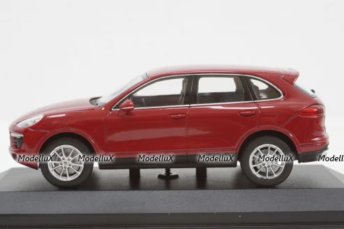 Porsche Cayenne 2014, red, 940063200, Maxichamps 1:43