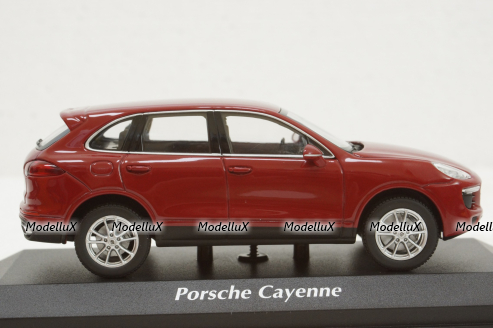 Porsche Cayenne 2014, red, 940063200, Maxichamps 1:43