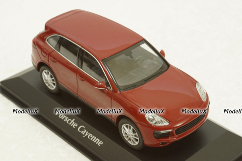 Porsche Cayenne 2014, red, 940063200, Maxichamps 1:43