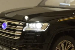 Toyota Land Cruiser 300 2021, black, C0852, Che Zhi 1:18