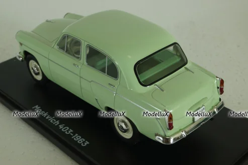 Москвич-403, 1963, салатовый, Hachette 1:24