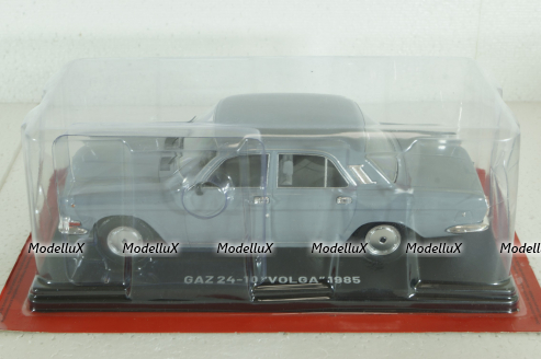 Газ-2410 Волга, 1985, серая, Hachette 1:24
