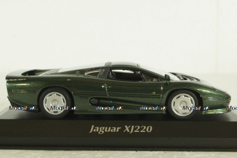 Jaguar XJ 220, 1991, green metallic, 940102220, Maxichamps 1:43