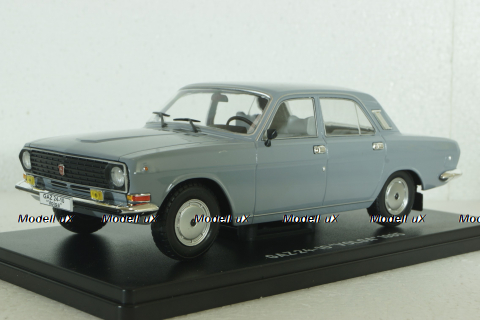 Газ-2410 Волга, 1985, серая, Hachette 1:24