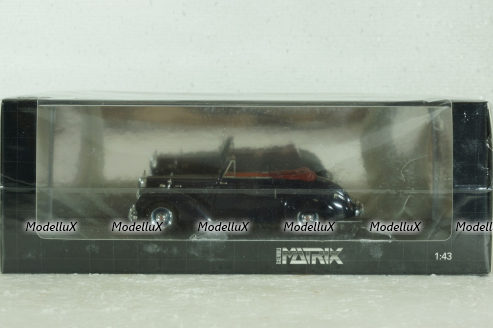 Alvis TA21 Tickford DHC 1952, blue, MX10105-021, Matrix 1:43 