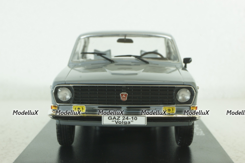 Газ-2410 Волга, 1985, серая, Hachette 1:24