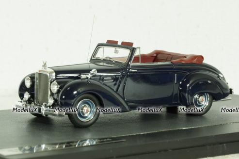 Alvis TA21 Tickford DHC 1952, blue, MX10105-021, Matrix 1:43 